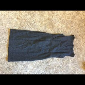 Ann Taylor small checked sheath dress